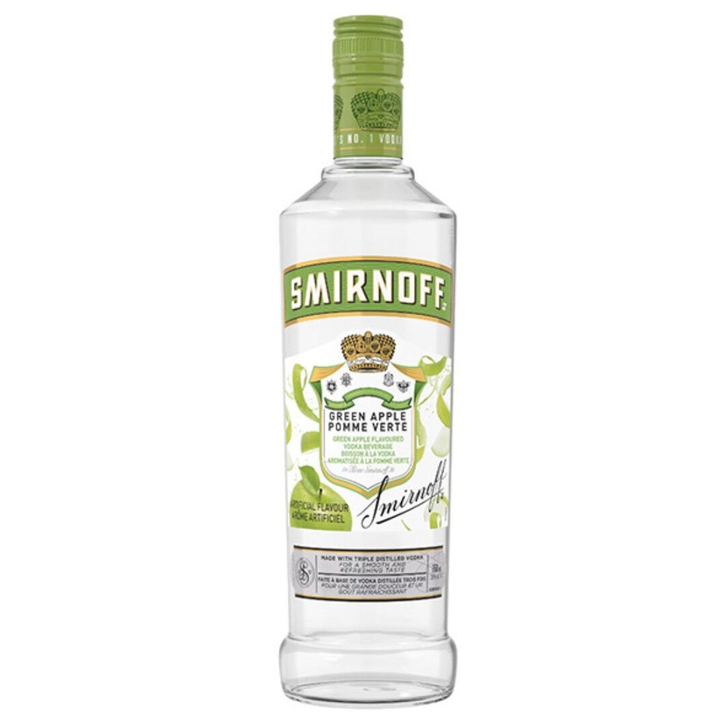 VODKA SMIRNOFF GREEN APPLE 700mL