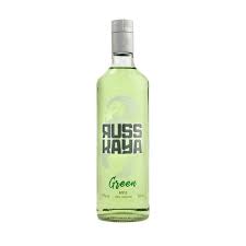 VODKA RUSSKAYA GREEN 750mL