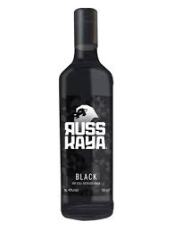 VODKA RUSSKAYA BLACK 750mL