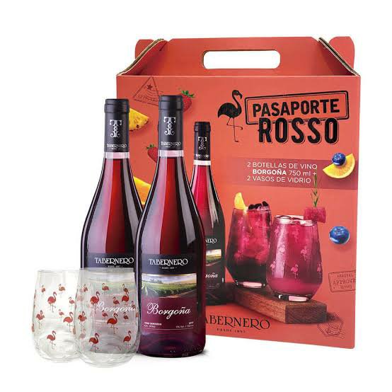 PACK Vino Pasaporte Rosso Borgoña 750mL