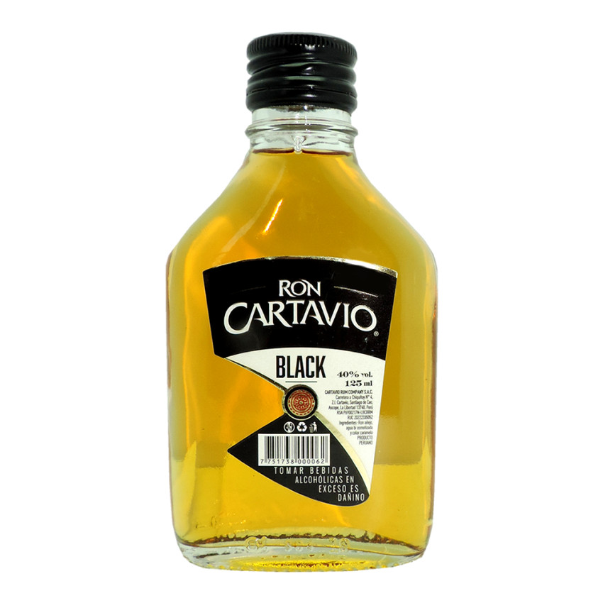 RON CARTAVIO BLACK 250mL