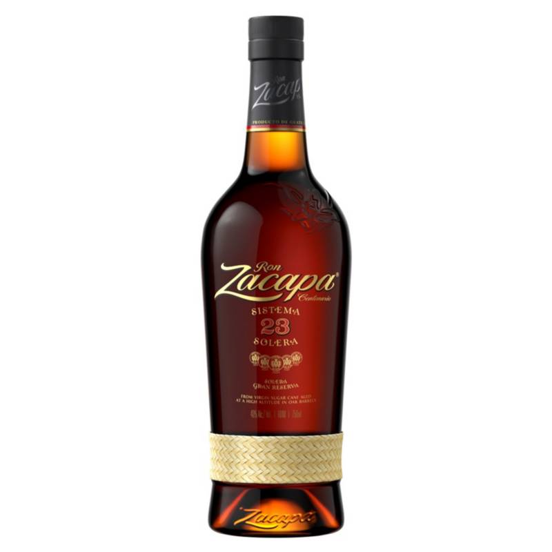 RON ZACAPA CENTENARIO SISTEMA SOLERA 23 AÑOS 750mL