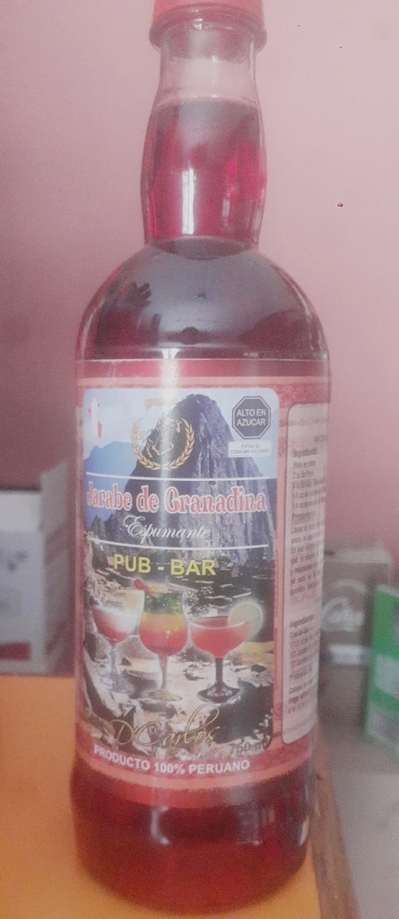 JARABE DE GRANADINA DCARLOS 750mL 