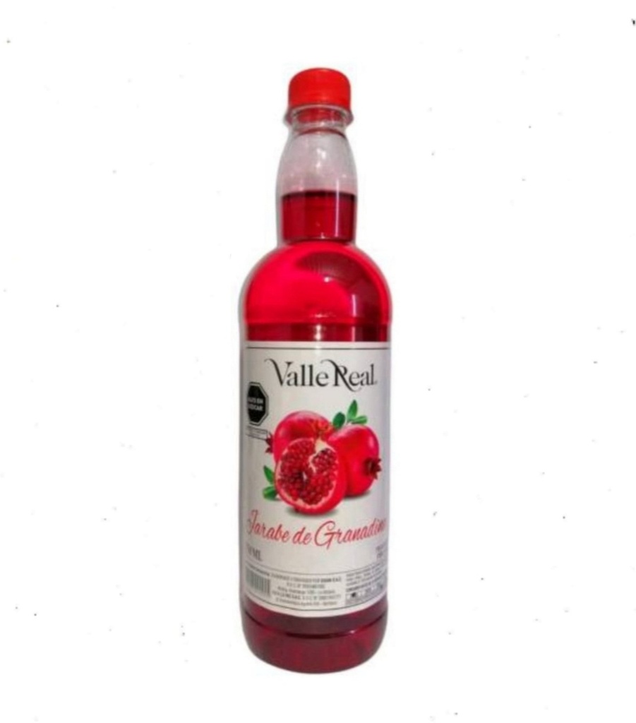 JARABE DE GRANADINA VALLE REAL 750mL