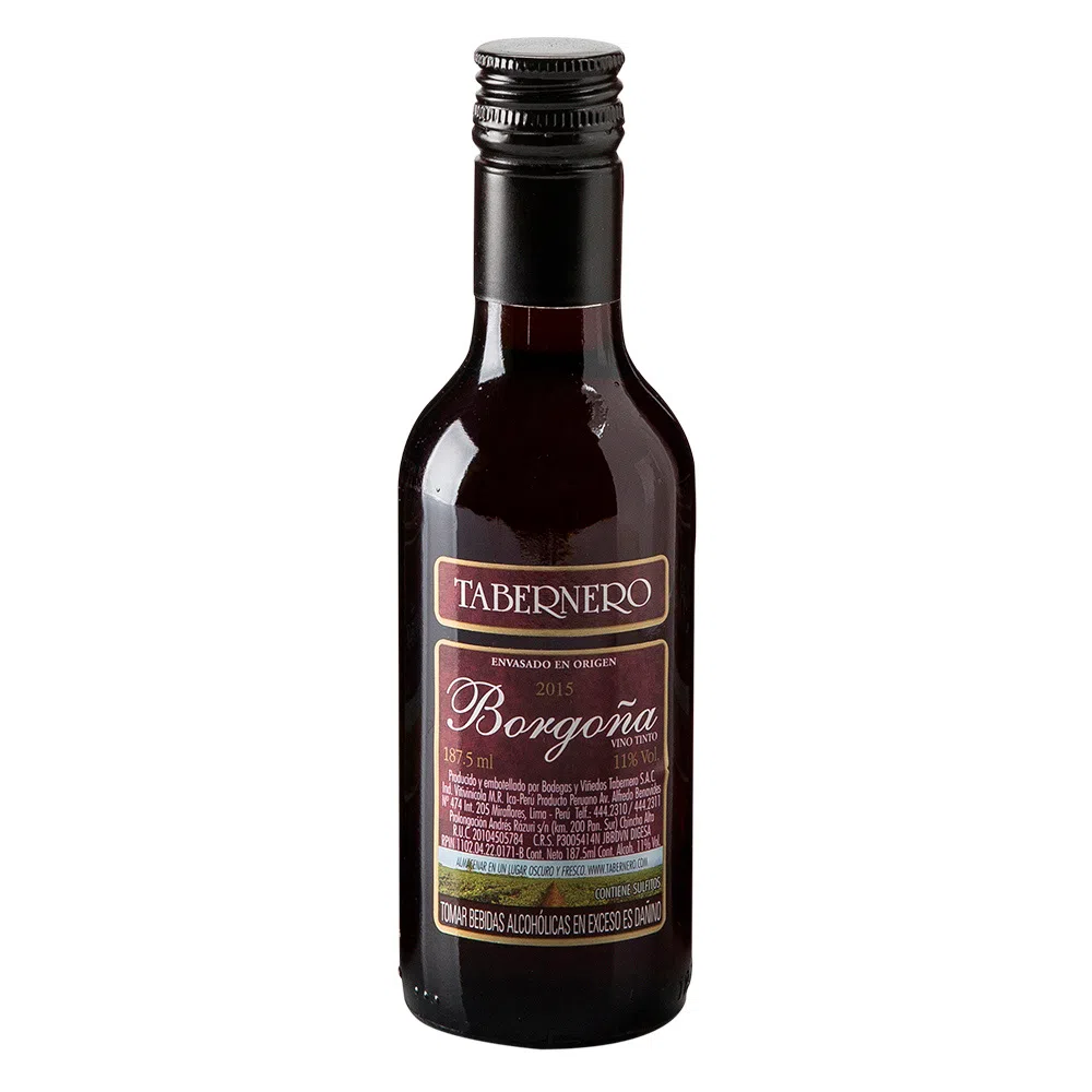 VINO TABERNERO MINI BORGOÑA 187.5mL