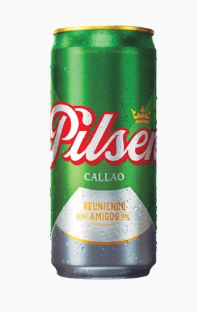 CERVEZA PILSEN LT UN 473mL