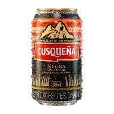 CERVEZA CUSQUEÑA NEGRA LT UN 355mL 