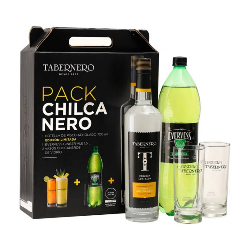 PACK CHILCANERO PISCO TABERNERO 700mL