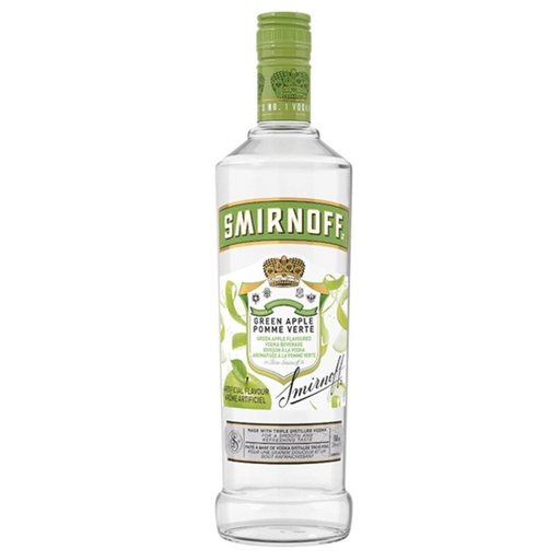 [PRBEBAVKSB01] VODKA SMIRNOFF GREEN APPLE 700mL