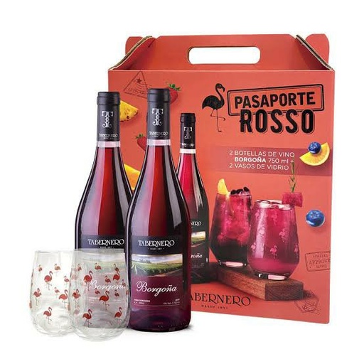 [PRBEBAPK05] PACK Vino Pasaporte Rosso Borgoña 750mL