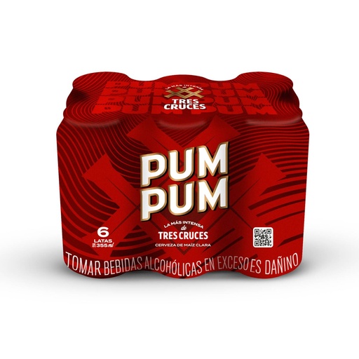 [PRBEBACVNG07] Cerveza TRES CRUCES PUMPUM SIX PACK 473mL 